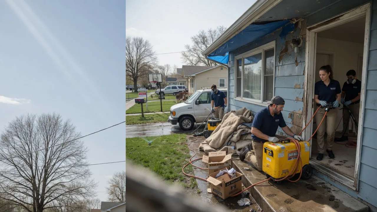 Basement Flood Cleanup in Yale, IL near me